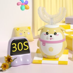 Shibata Inu Sonic Kids U-Shaped Smart Electric Toothbrush
