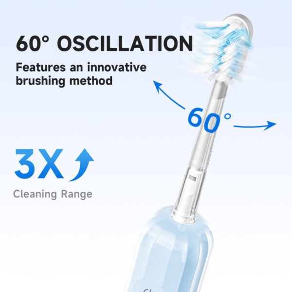 Sonic rechargeable electric toothbrush for adults M9 - Image 4