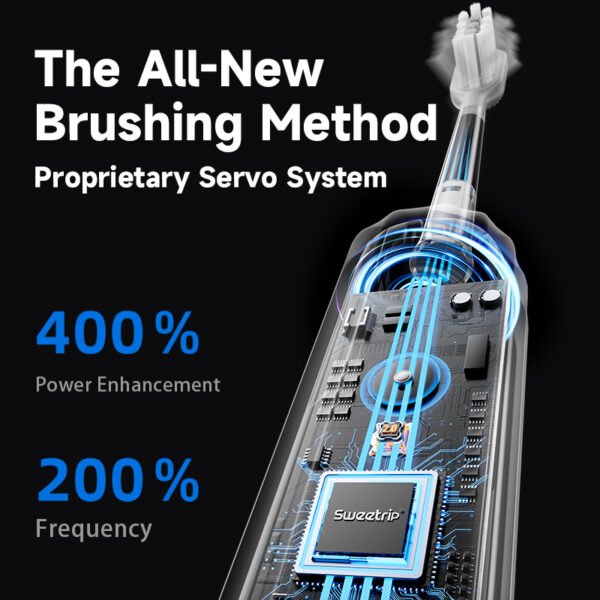 Sonic rechargeable electric toothbrush for adults M9 - Image 7