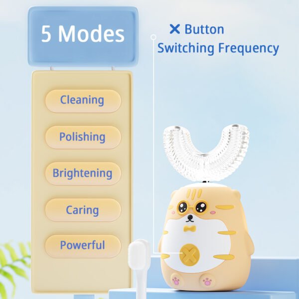 Tiger Sonic Kids U-Shaped Smart Electric Toothbrush - Image 6